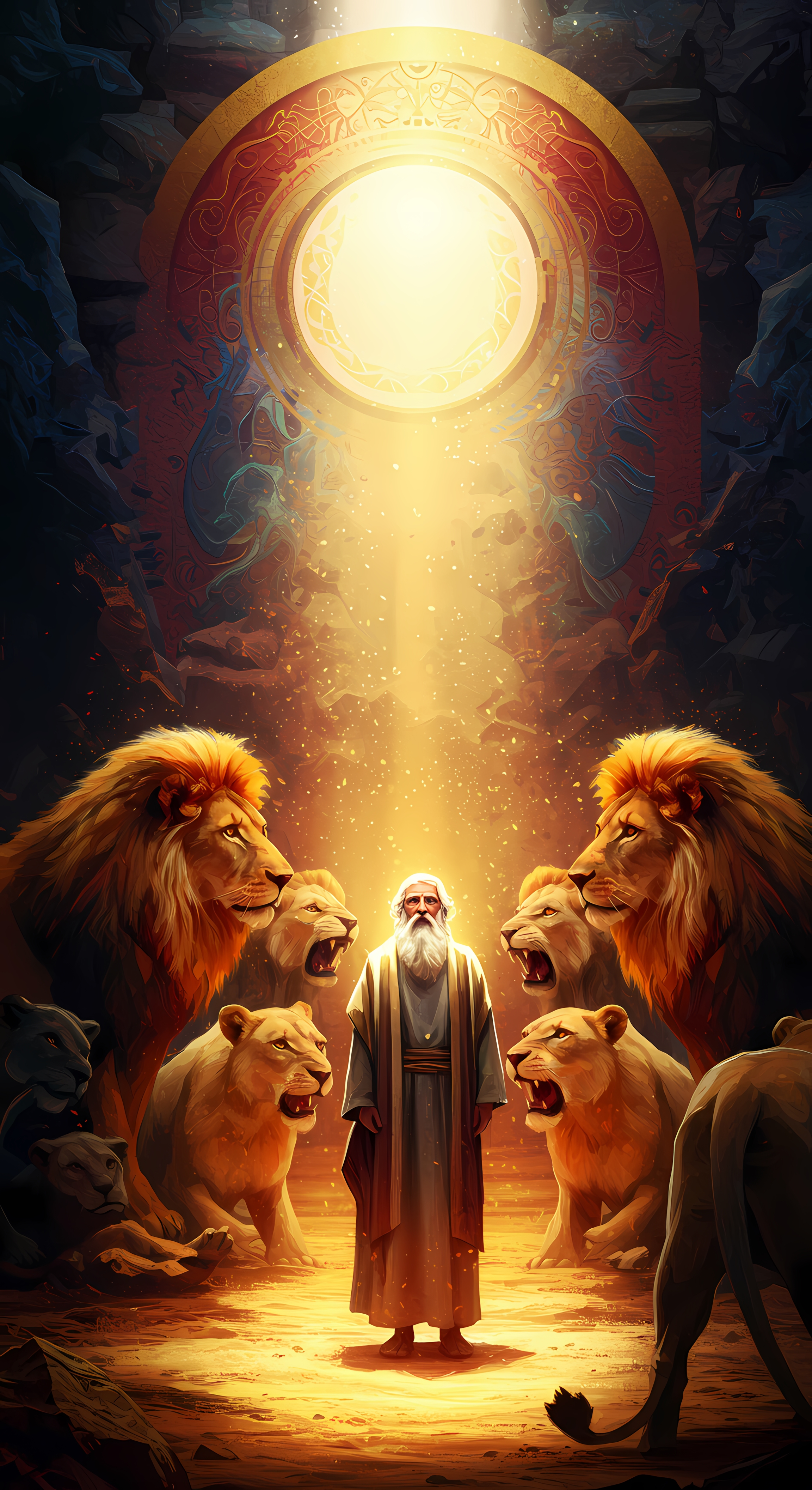 Daniel and the Silent Lions