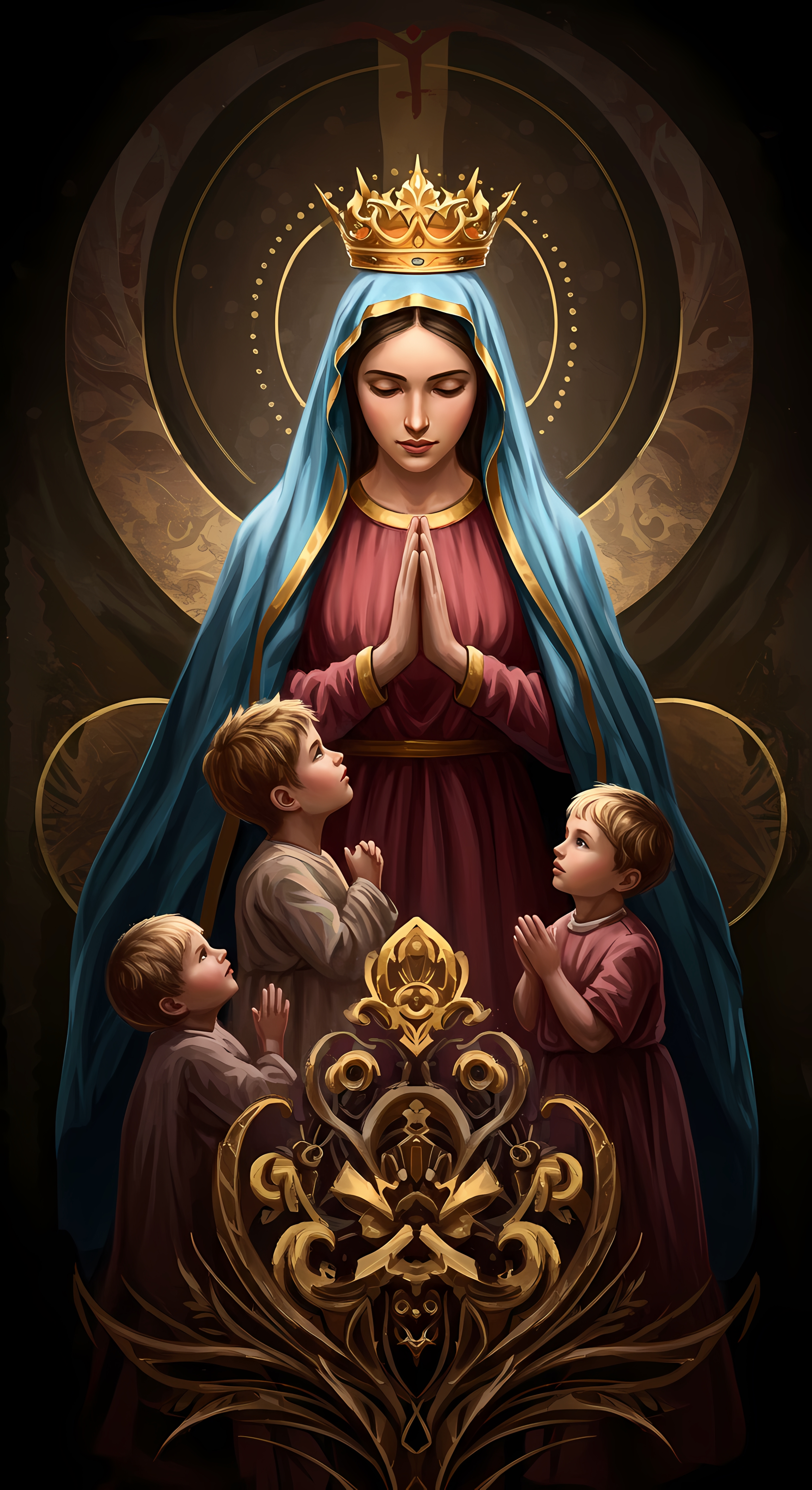 The Crowned Mother of Heavenly Peace